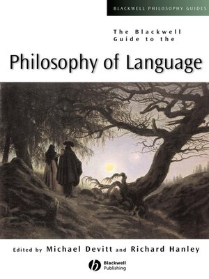 cover image of The Blackwell Guide to the Philosophy of Language